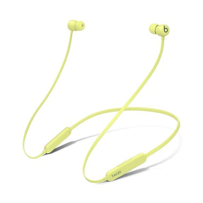 Beats Flex - Audífonos in-Ear inalámbricos, Chip W1 para audífonos diseñado por Apple, tecnología Bluetooth, 12 Horas de Audio: Amarillo citrico