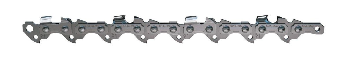 Oregon S44 AdvanceCut - Cadena de sierra de repuesto para barras guía de 12 pulgadas, 44 eslabones de transmisión, paso: 3/8 pulgadas de baja vibración, calibre 0.50 pulgadas, se adapta a varios modelos Stihl, gris