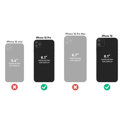 OtterBox - Funda para iPhone 12 y 12 Pro Commuter Series - Una Sola Unidad se envía en Bolsa de plástico, Ideal para Clientes de Negocios, Negro, Delgado y Resistente, amigable con el Bolsillo, con