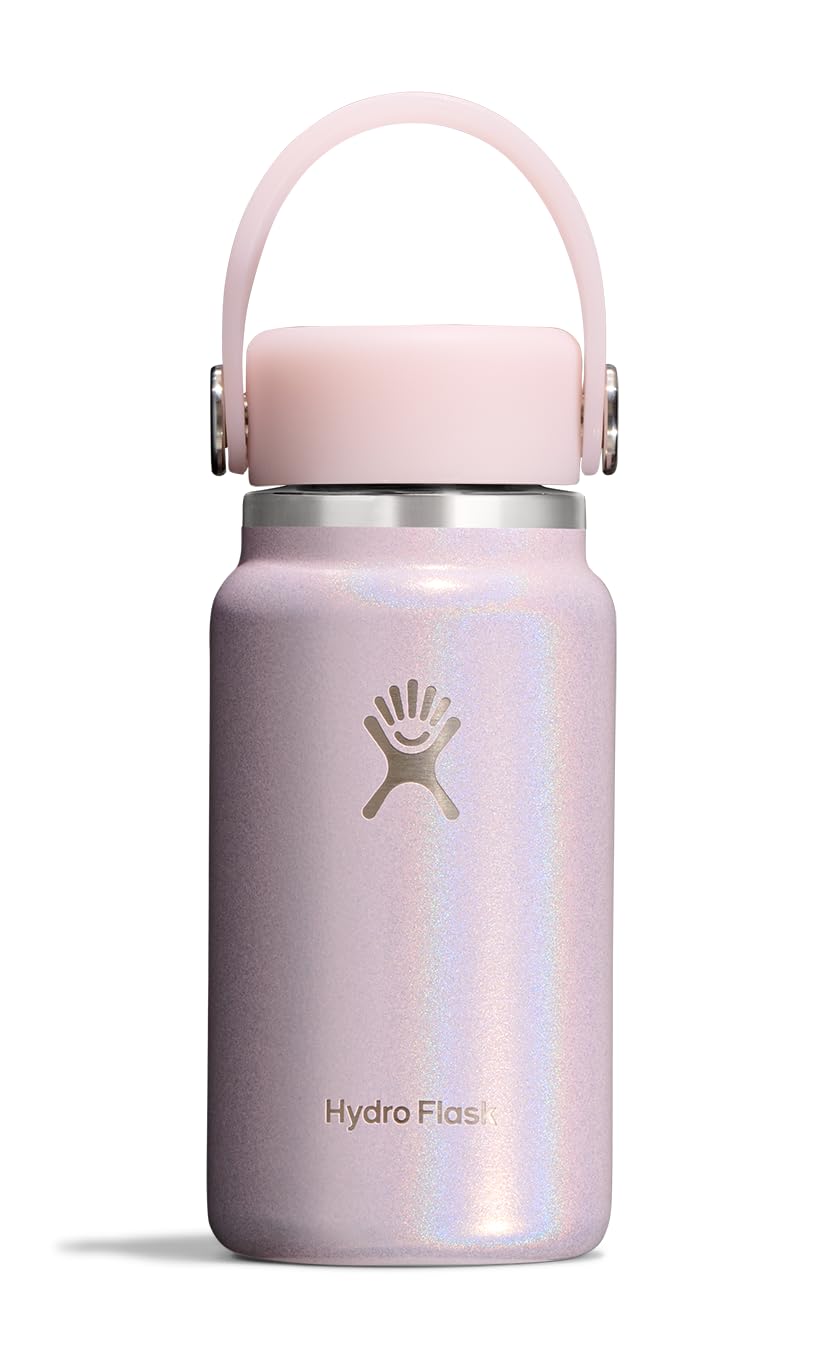 Hydro Flask Micro Hydro Mini Frasco Aislado 200 ml - 0.2 Litros - BRILLANTE ROSA