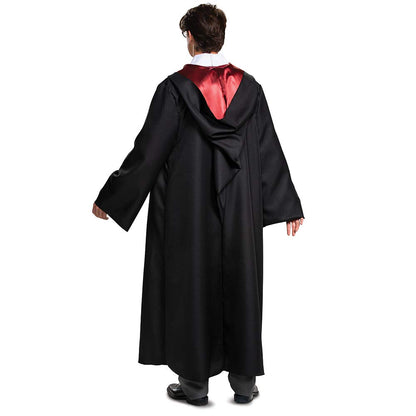 Disguise Harry Potter - Bata de Lujo con temática de casa de Hogwarts para Adultos, Calidad de película, Accesorio de Disfraz, Negro & Rojo, Adult XXL (50-52)