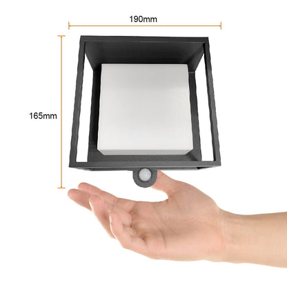 Tecnolite Lámpara Solar LED de Pared, 3 W, Luz Suave Cálida, Sensor de Movimiento, 3 Modos de Luz, IP54, LED integrado