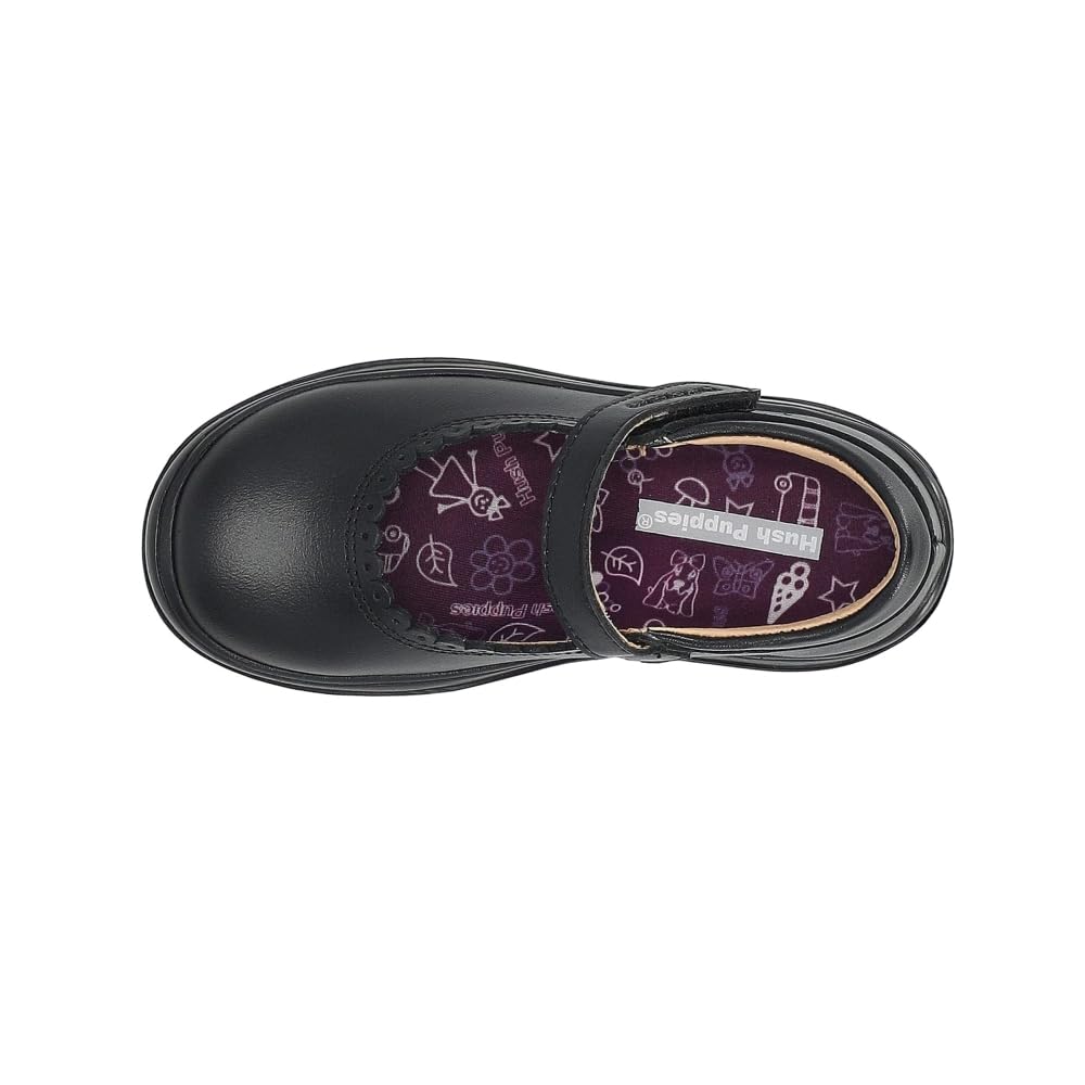Hush Puppies Zapato Negro para Niña 18.0 HPMONKIE01461-N