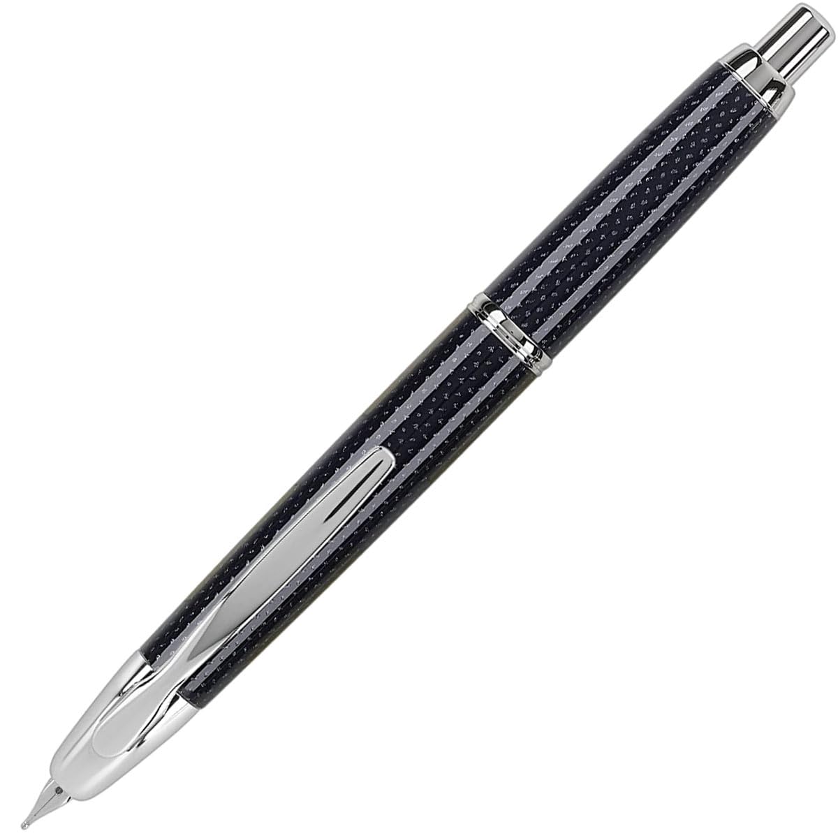 Pilot Vanishing Point Pluma Fuente Retráctil, Punto de Oro 18K, Colores Variados - Azul - 1 Unidad (Paquete de 1) - Punta Mediana