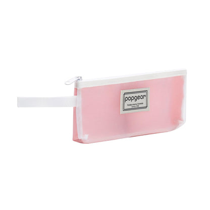 Lapicera Popgear con Cierre Blanco, Color Rosa – Estilo Vibrante y Funcional