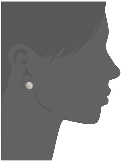MJ00326.01.2.000.701.1 Majorica Arete para Mujer, color Blanco, 10 mm