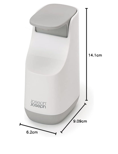 Joseph Joseph - Jabonera compacta Delgada, Dispensador de jabón, Gris, 1