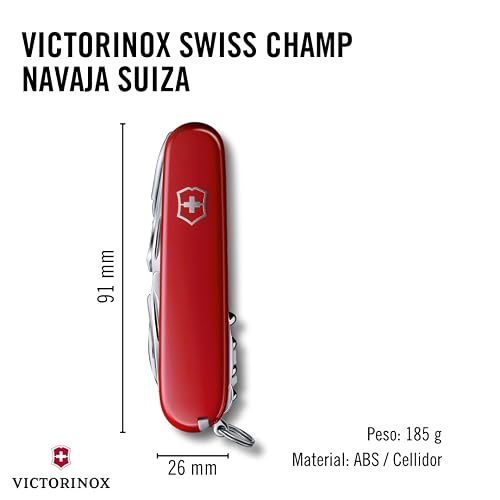 Victorinox Swiss Army - Navaja Multiusos SwissChamp