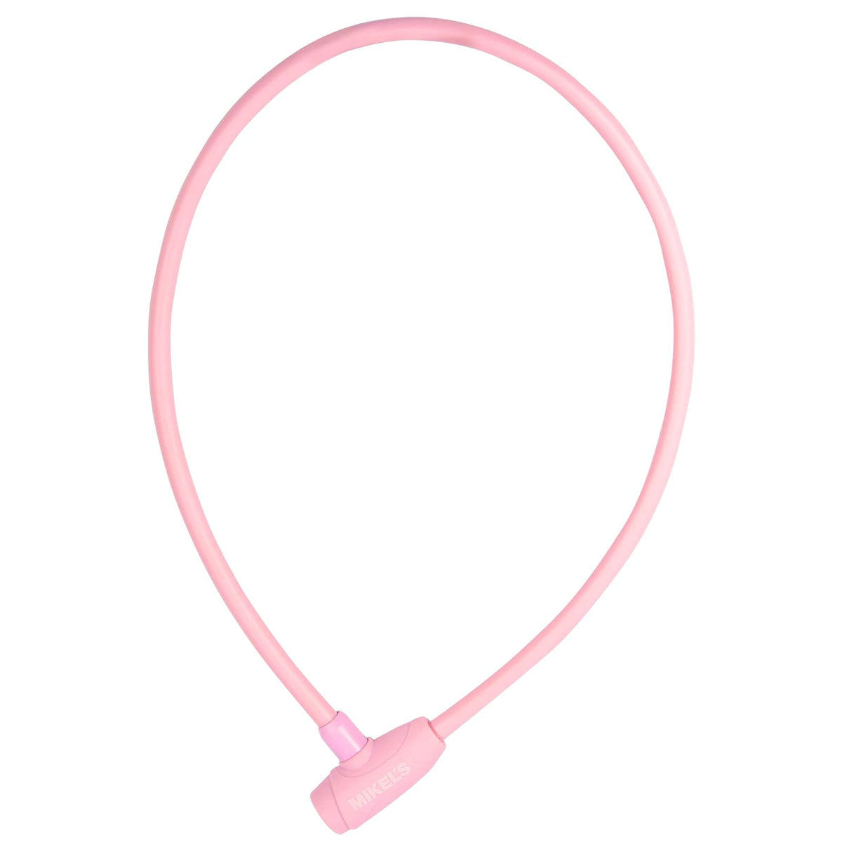 MIKEL´S - Mikel's C-121R Cable Candado con Llaves, Color Rosa, 1 mt