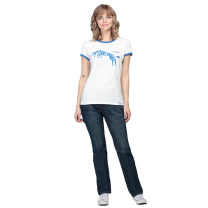 Wrangler Linea: Playera Segmento: Fashion Playera Manga Corta Blusas Mujer