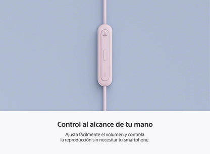 Sony IER-EX15C | Auriculares in Ear con Cable USB-C, Rosa