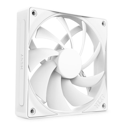 F120Q - Ventiladores de flujo de aire silenciosos de 120 mm, individual, color blanco