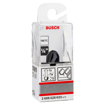FRESA BOSCH 1/4" | MEDIA CANA 2 FILOS