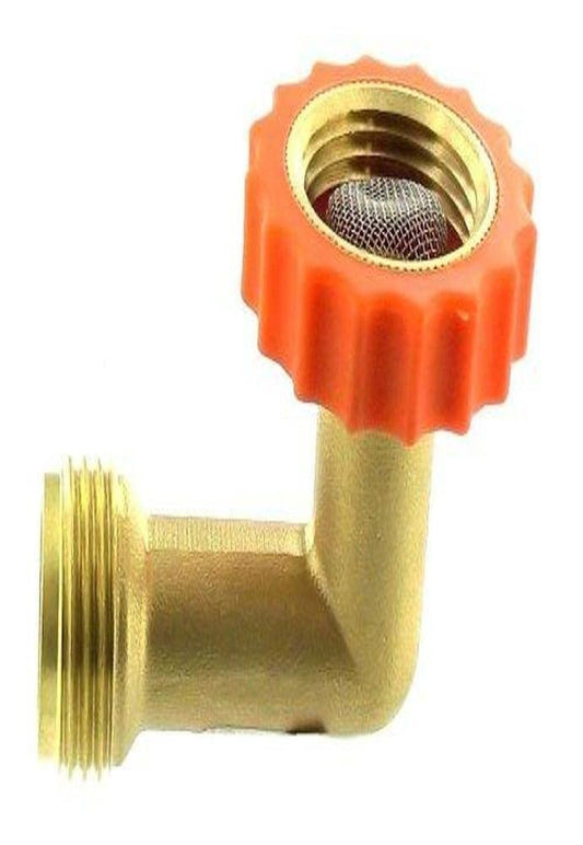 Valterra A01-0020VP - Protector de Manguera sin Plomo de latón de 90°