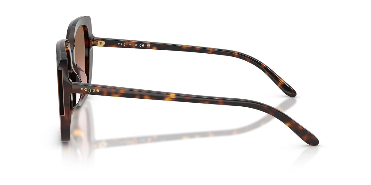 Vogue Eyewear 0VO5684SD Gafas De Sol Mujer, In Vogue-Square, Dark Havana