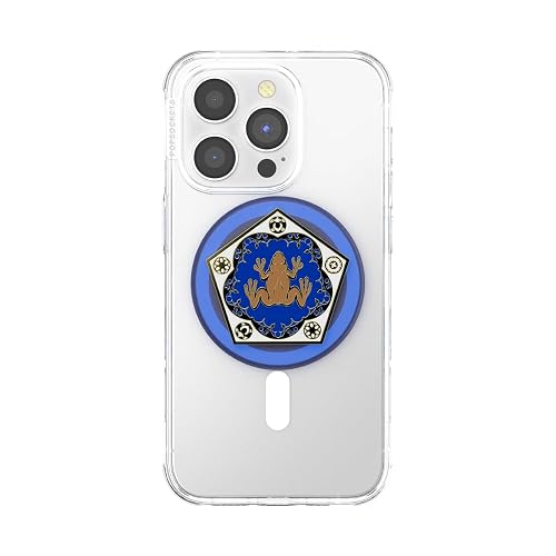 PopSockets - Empuñadura para teléfono MagSafe con Soporte, Soporte magnético, Parte Superior Intercambiable, sujeción Segura para iPhone MagSafe, Agarre para teléfono y Tablet, Harry Potter, Esmalte