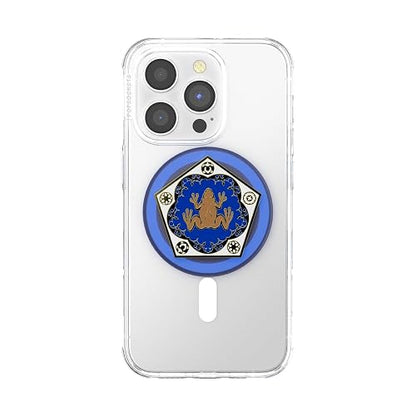 PopSockets - Empuñadura para teléfono MagSafe con Soporte, Soporte magnético, Parte Superior Intercambiable, sujeción Segura para iPhone MagSafe, Agarre para teléfono y Tablet, Harry Potter, Esmalte
