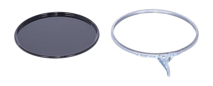 Vestil LID-STL-LL Steel Lever Lock Pail Lid, for 5 gallon, Black