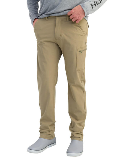 HUK - Pantalón de Pesca de Secado rápido para Hombre