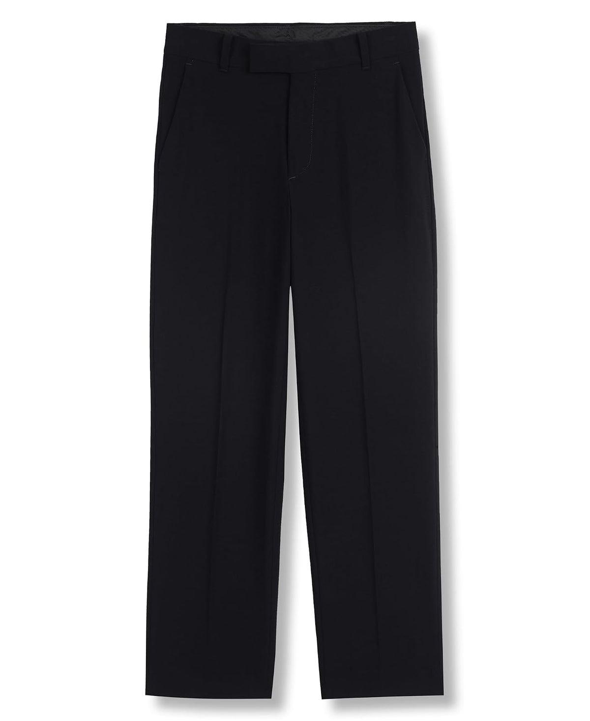 Calvin Klein Pantalón de Vestir Bielástico para Niño - Niños grandes - 12 - marino