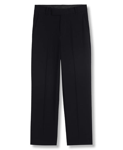 Calvin Klein Pantalón de Vestir Bielástico para Niño - Niños grandes - 12 - marino