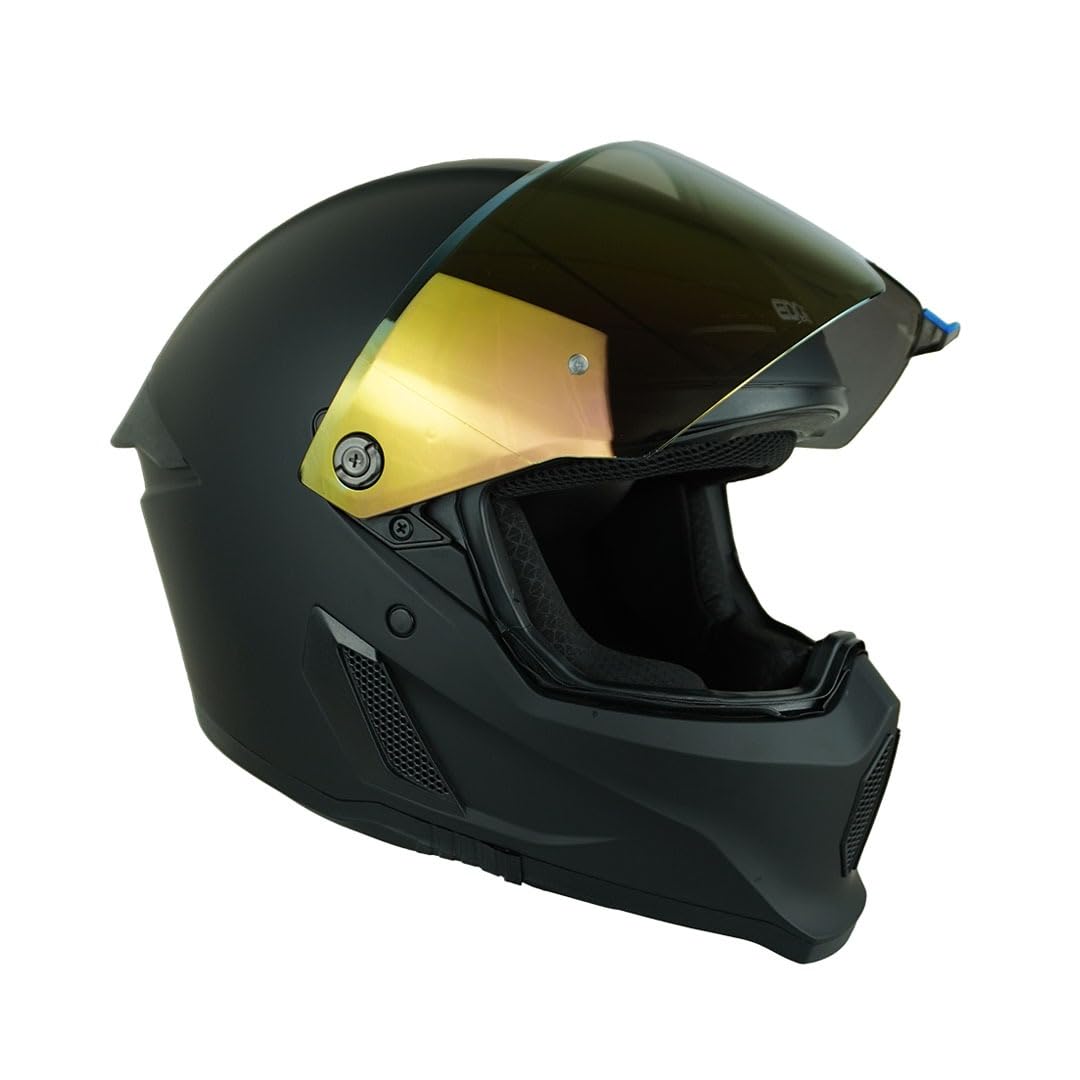 Casco para Moto Modelo NITROX - Casco Motocicleta Marca Edge - Visor Doble ANTIVAHO - Cascos para Motos Certificados Dot Moto - Accesorios para Moto Motocross Motocicleta