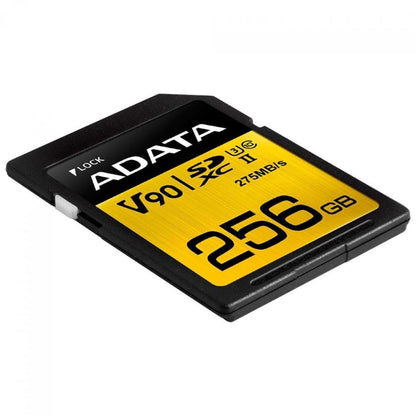 ADATA Premier 256GB One SDXC UHS-IIU3 Class10 V90 3D Nanda SDX256GUII3CL10-C
