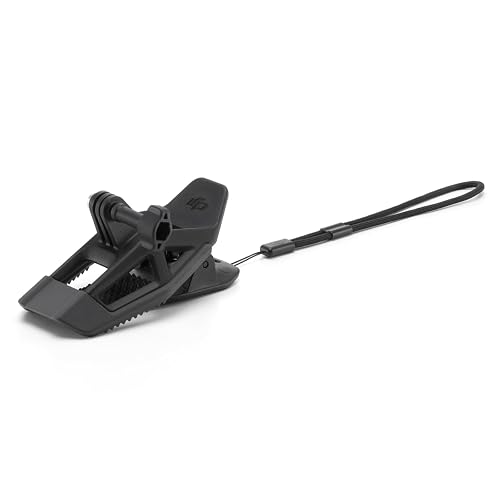 DJI Clip de Soporte de mentón para Casco Osmo, Compatibilidad: Osmo Action 6, Osmo Nano, Osmo 360, Osmo Action 5 Pro,Osmo Action 4,Osmo Action 3, Action 2
