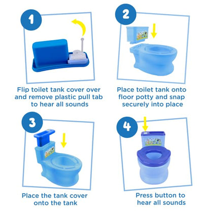 Bluey Playtime - Entrenador para orinal con sonido