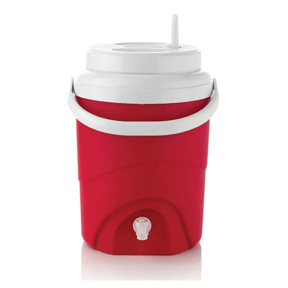 Estra Termo Térmico con Dispensador 8 Litros, Antigoteo - Rojo