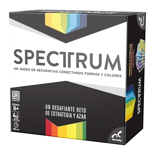 Novelty Corp Juego de Mesa de Estrategia Spectrum: 2-4 Jugadores, Edad Recomendada 2+