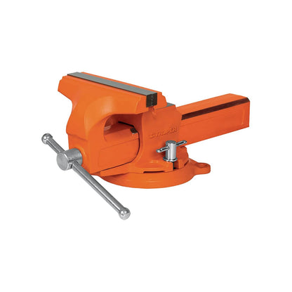 Truper TA-5-L, Tornillo de banco 5" tipo europeo de hierro nodular - 5"