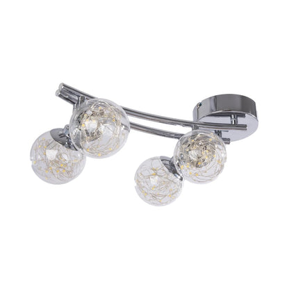 Philco Luminario decorativo Lysander. Potencia 16W, con iluminación brillante, temperatura de color 4,000K con una iluminación cálida y acogedora para interioes. Hasta 35,000 horas de vida útil