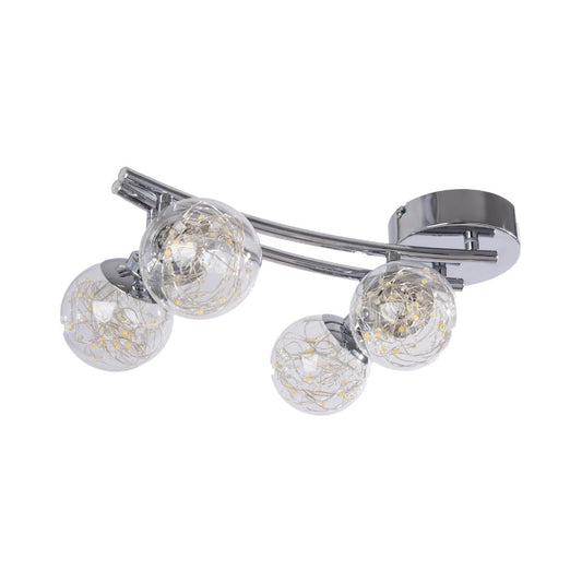 Philco Luminario decorativo Lysander. Potencia 16W, con iluminación brillante, temperatura de color 4,000K con una iluminación cálida y acogedora para interioes. Hasta 35,000 horas de vida útil