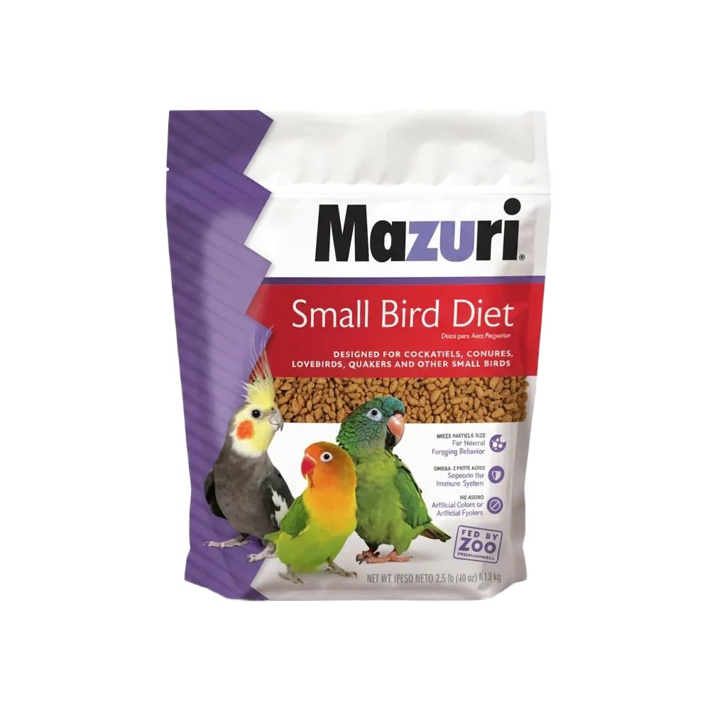 Mazuri Alimento para Aves Grandes (Loros, Cacatúas, Guavamayas, etc.) 650g. | Loros, Cacatúas, Guacamayas