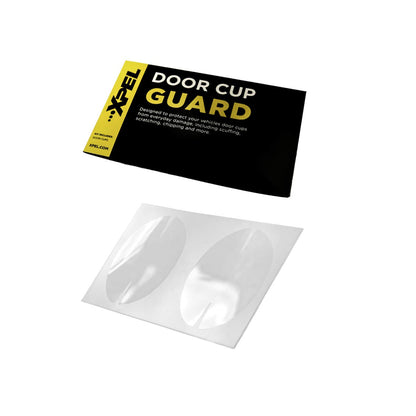 XPEL - Juego de 2 Protectores de Copa para Puerta precortados, película de protección de Pintura Transparente para protección contra astillas, arañazos y daños, Ajuste Universal para la mayoría de