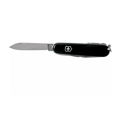 Victorinox Navaja Huntsman Negro, Con Funda Y Cordón