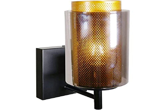 Tecnolite Lámpara de Pared Arbotante Cristal, Potencia Máx. 60 W, 1 Base E27, Sobreponer, No incluye foco