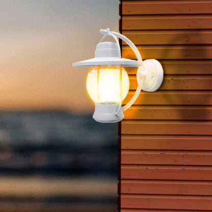 Tecnolite Lámpara de Pared Arbotante Tipo Farol Exterior, Ideal Zona Costera 60 W, Base E27, IP44, No incluye foco