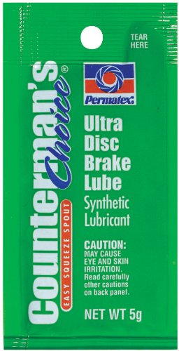 Permatex Counterman's Choice Ultra Lubricante para Freno de Disco, 4 g - Pack of 480 - 4 g