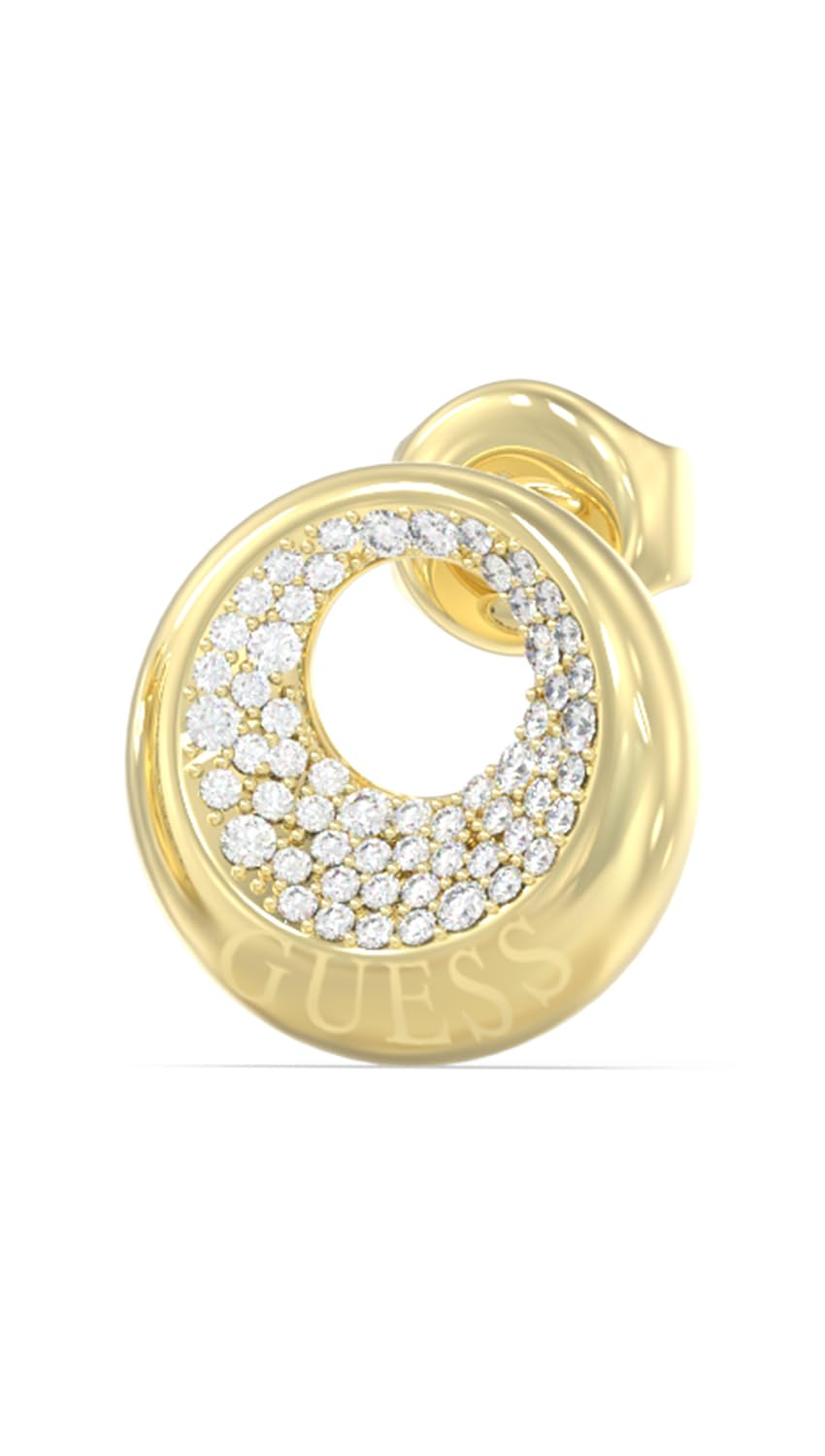 GUESS Aretes para Mujer MOON DROPS color Dorado