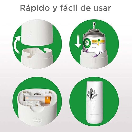 Air Wick® Freshmatic® 2 Repuestos de Aromatizante De Ambiente Automático Manzana y Canela, 250 Ml c/u