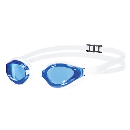 ARENA - anteojos de natación unisex de Python Racing para hombres y mujeres, antivaho, sin fugas, máxima comodidad, doble correa, lente espejo/sin espejo
