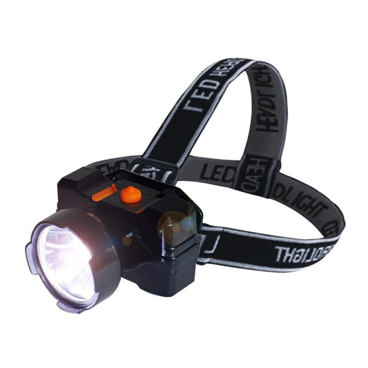 Tecnolite - Linterna Led Recargable para Cabeza, Con Baterías, Luz Led, En Color Negro 8 hrs de Uso, 80 Lumens, 60 m. de Distancia, 1 W, 5 VCD, Luz de Día 6 5000 k, Aplicación Portátil