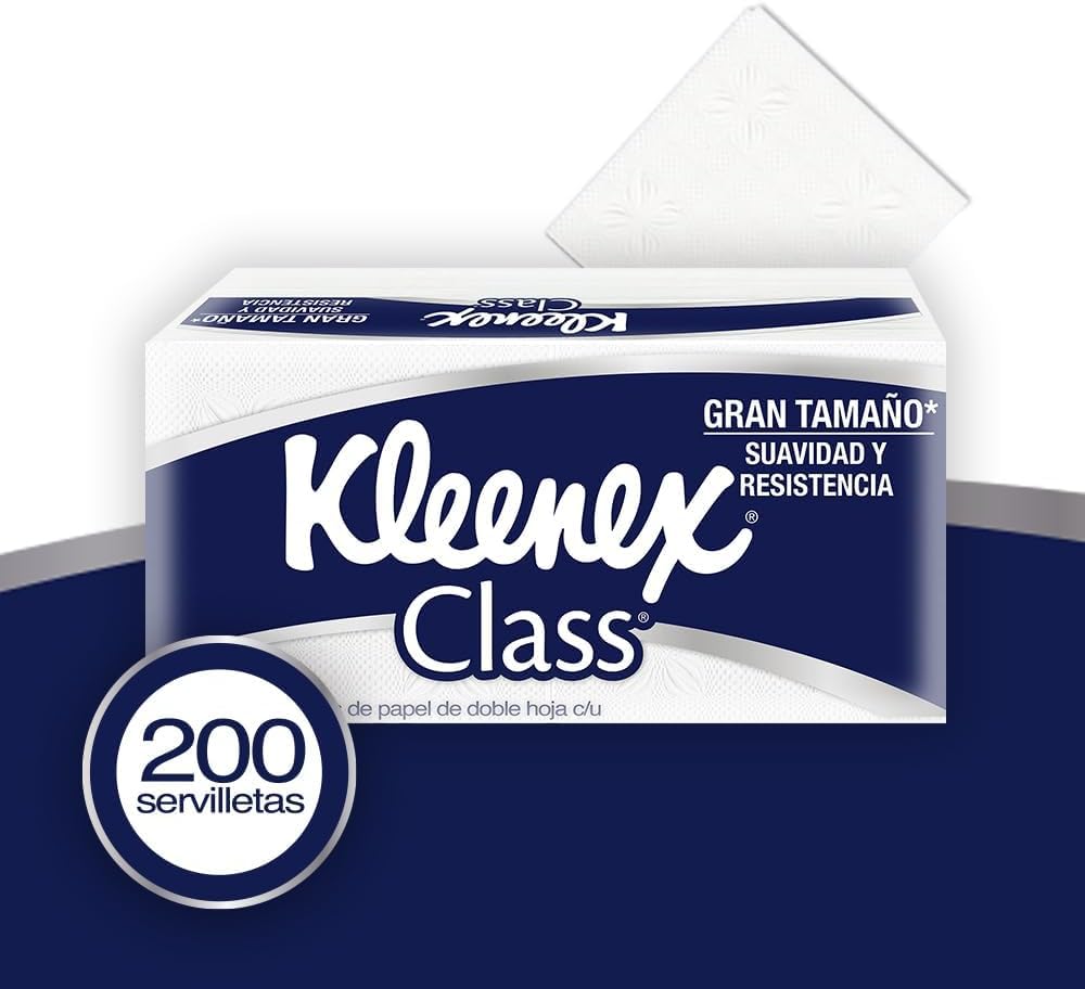 Papel Higiénico Kleenex Cottonelle Beauty 18 + Servilletas Kleenex Class