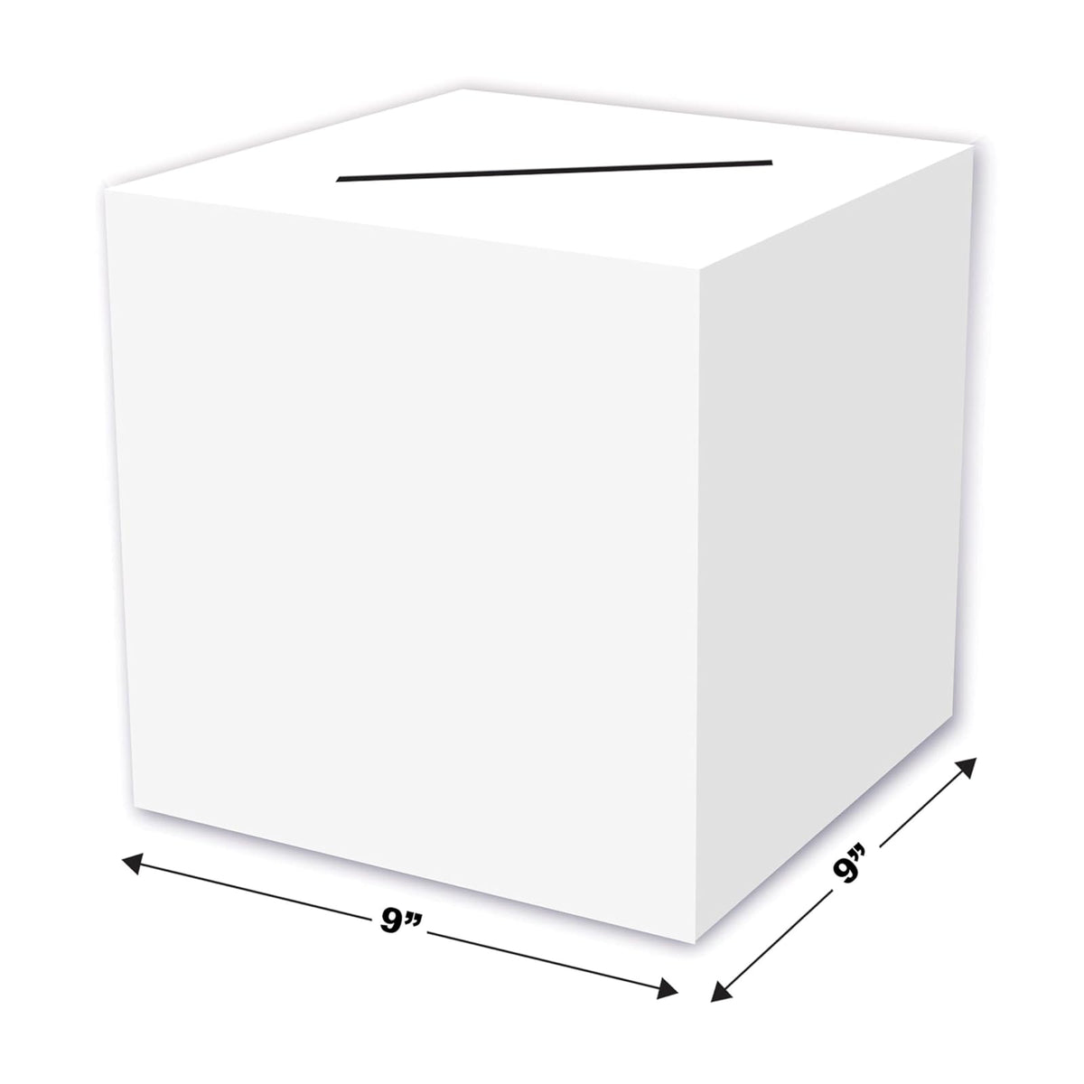 Beistle 54390 All-Purpose Card Box, 9 inch by 9 inch