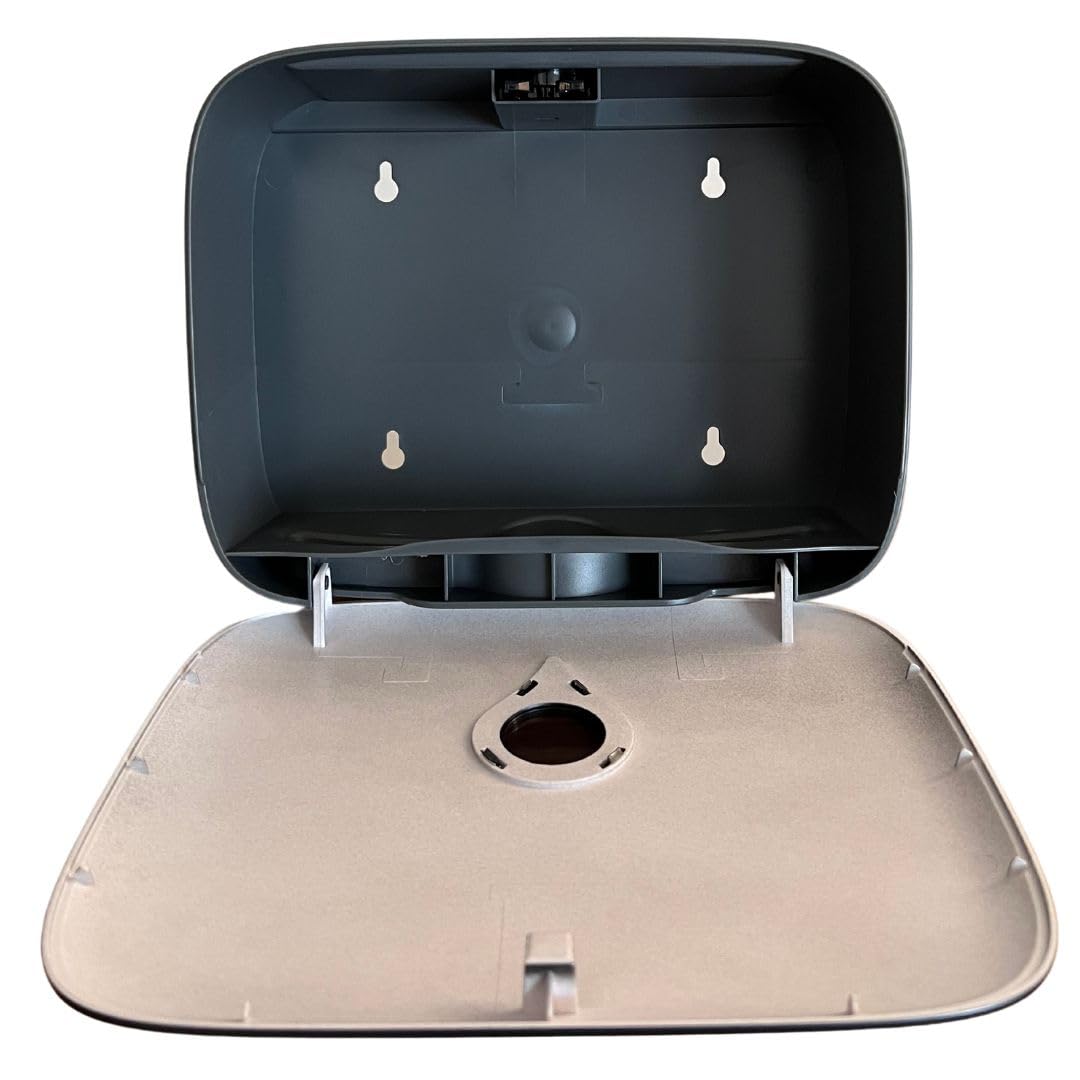 Titán Gustamar Dispensador de Toalla Interdoblada Tipo Sanitas G-8225MB, Color Negro