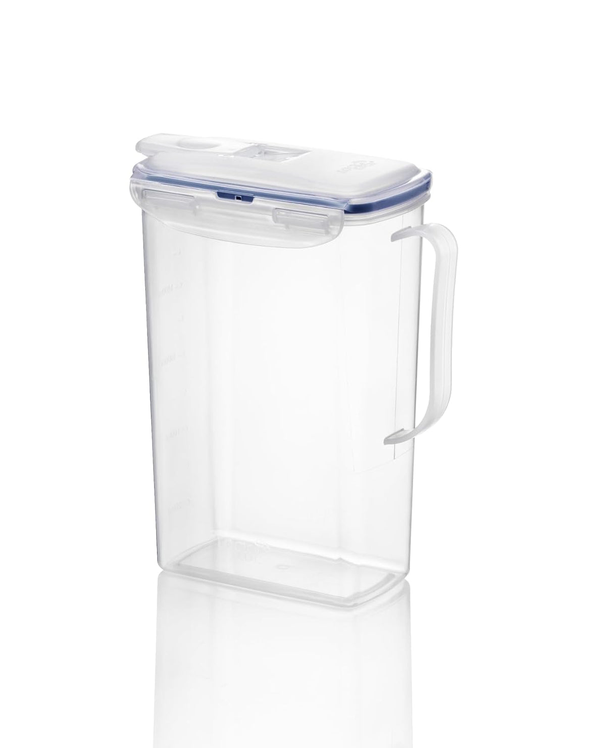LocknLock Jarra de Agua para Puerta de Refrigerador con Tapa de Rosca - 1893 ml - Claro