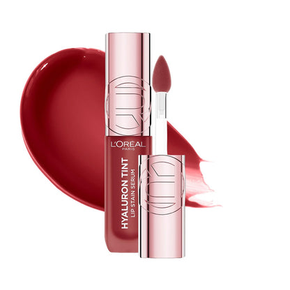 L'Oréal Paris Hyaluron Tint Tinta en Sérum Labios y Mejillas, Tono 640 - 521 Bordeux Please
