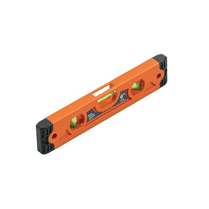 Truper NT-9 Nivel torpedo magnético 9" cuerpo plástico ABS, color, pack of/paquete de 1
